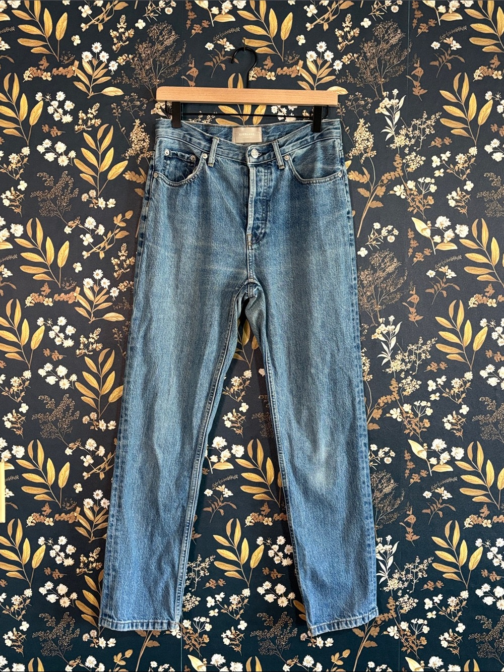Everlane The Cheeky Jean Classic High-Rise Women's Blue Jeans Size 27R